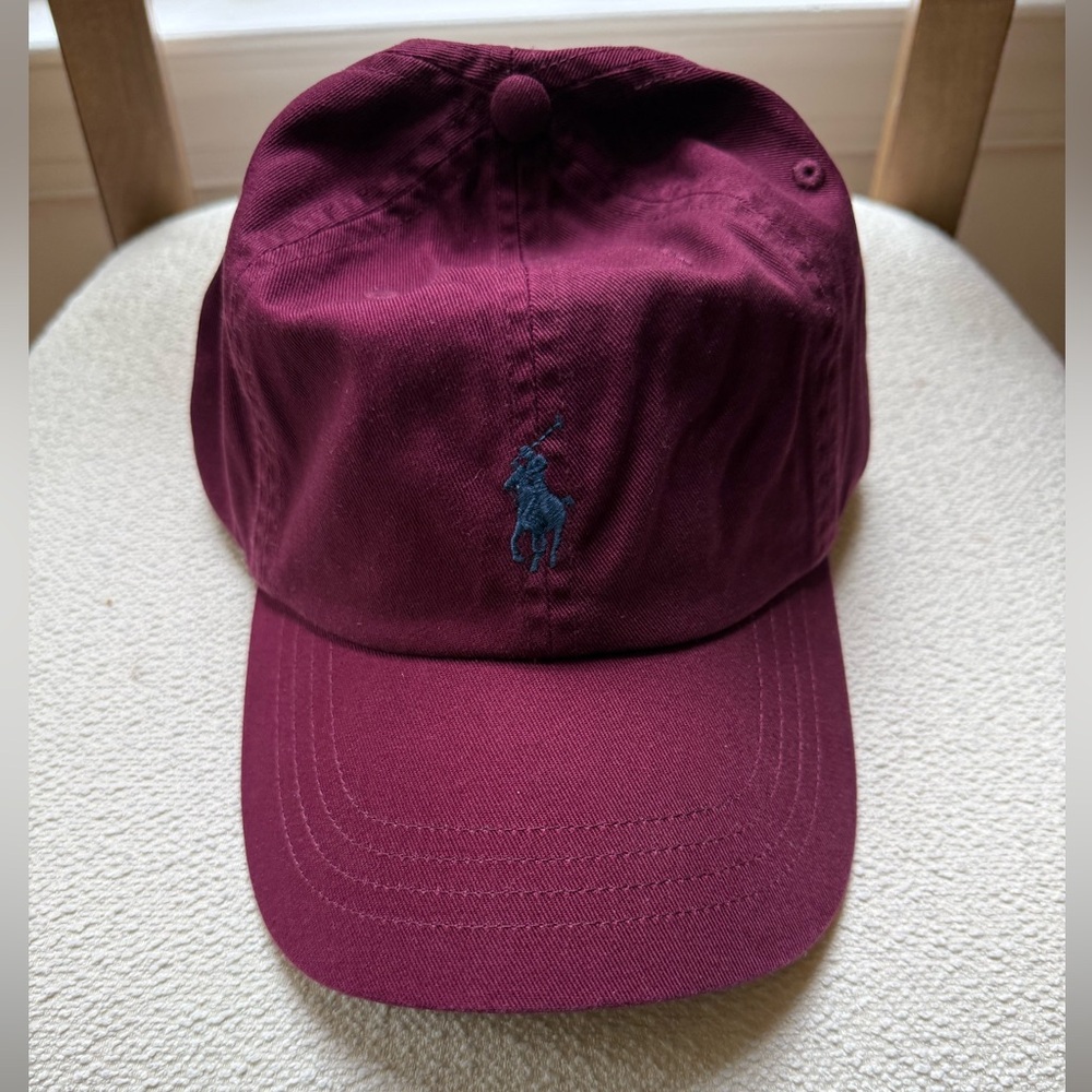 NWT Ralph Lauren baseball hat maroon